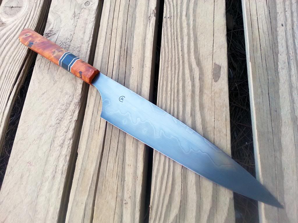 AJ Huff's 210mm Gyuto The Kitchen Knife Fora